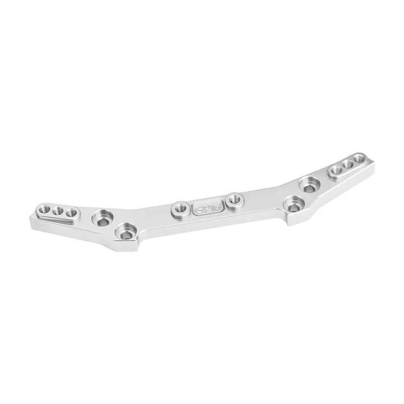 Aluminum 7075-T6 Alloy Front Or Rear Shock Tower For Tamiya 1:10 Dt-04 R/C Fighter Nxgen-58741 Upgrades - Silver 1