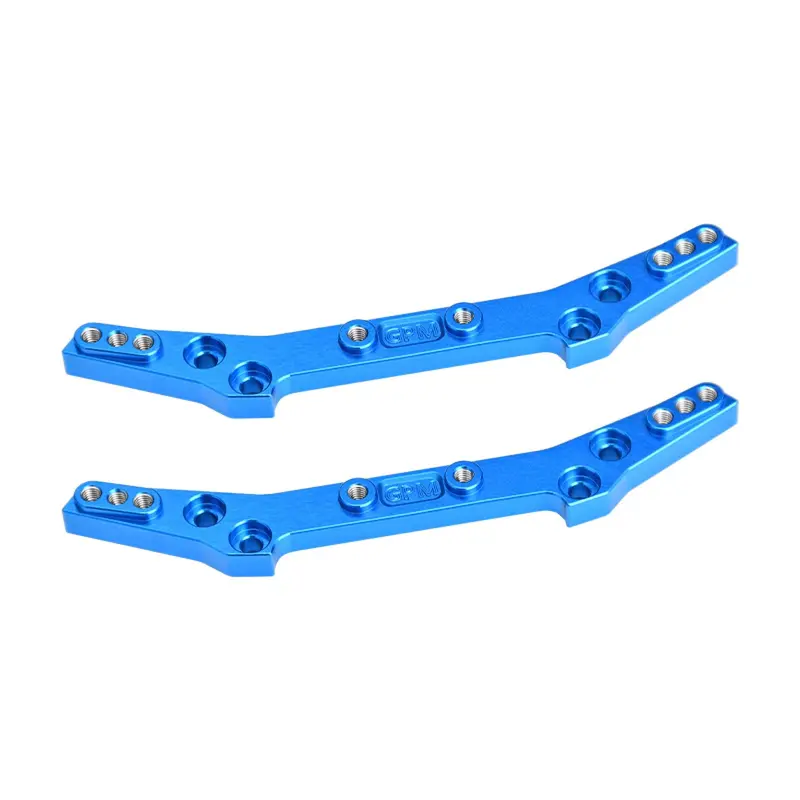Aluminum 7075-T6 Alloy Front & Rear Shock Tower For Tamiya 1:10 Dt-04 R/C Fighter Nxgen-58741 Upgrades - Sky Blue 1