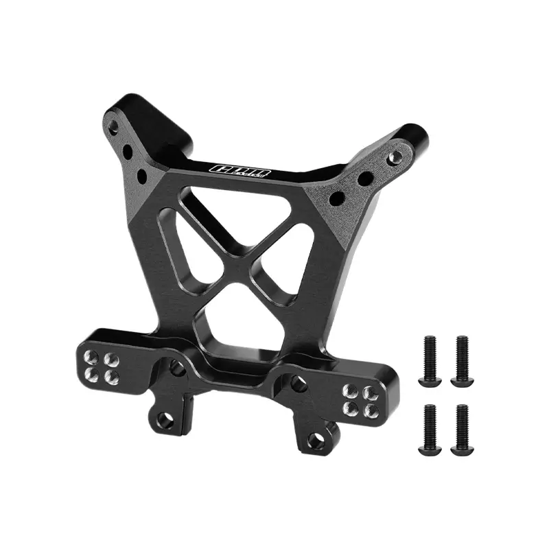 Aluminum 7075-T6 Alloy Front Shock Tower For Traxxas 1/8 Jato 4X4 Vxl Bl-2S Racing Buggy Upgrades - Black 1