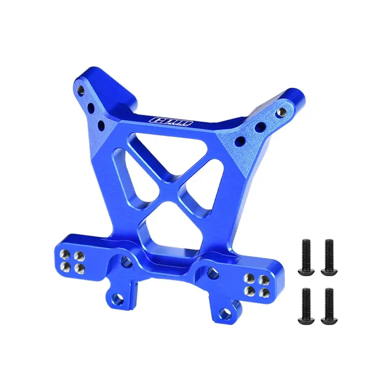 Aluminum 7075-T6 Alloy Front Shock Tower For Traxxas 1/8 Jato 4X4 Vxl Bl-2S Racing Buggy Upgrades - Blue 1