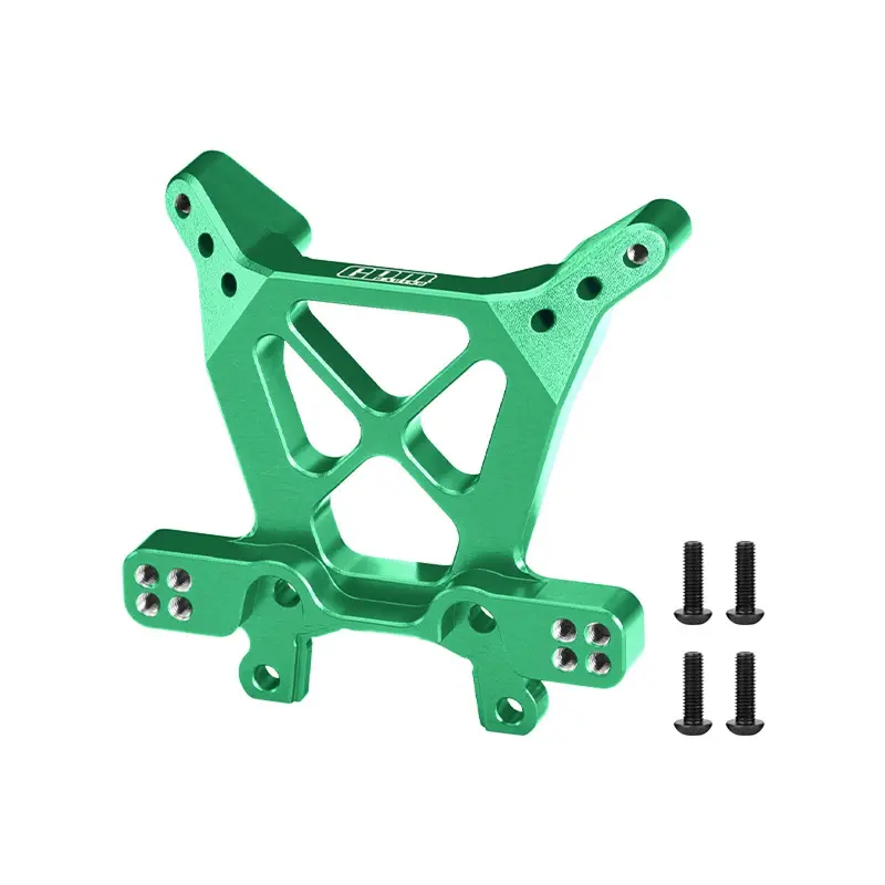 Aluminum 7075-T6 Alloy Front Shock Tower For Traxxas 1/8 Jato 4X4 Vxl Bl-2S Racing Buggy Upgrades - Green 1