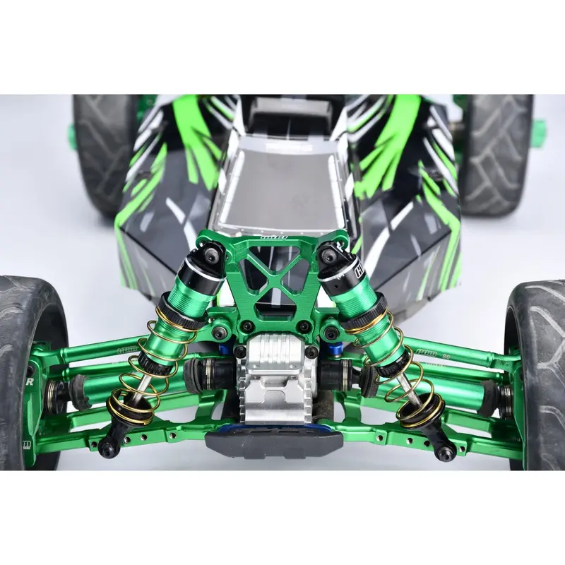 Aluminum 7075-T6 Alloy Front Shock Tower For Traxxas 1/8 Jato 4X4 Vxl Bl-2S Racing Buggy Upgrades - Red 2