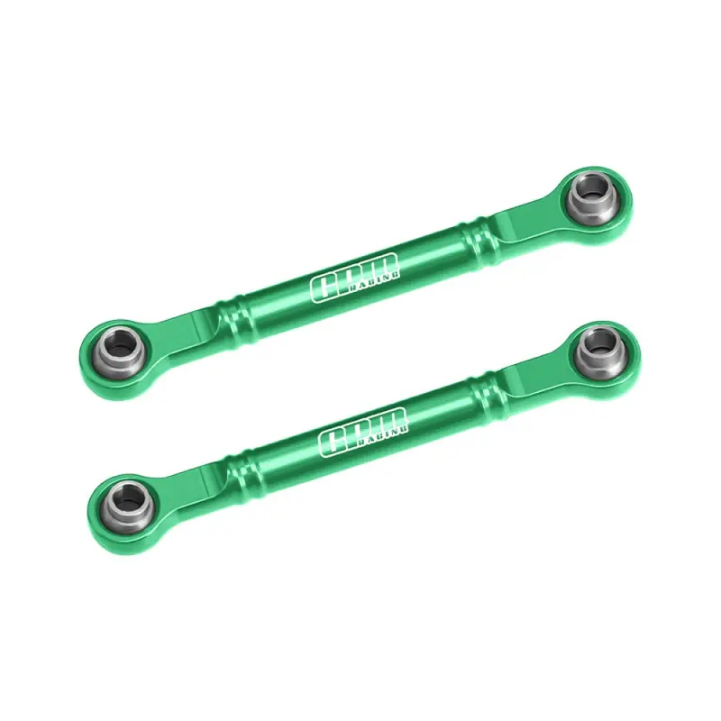 Aluminum 7075-T6 Alloy Front Steering Toe Links 51Mm For Traxxas 1/16 Mini Slash 4X4 Short Course Truck-108164-1 Upgrades - Green 1