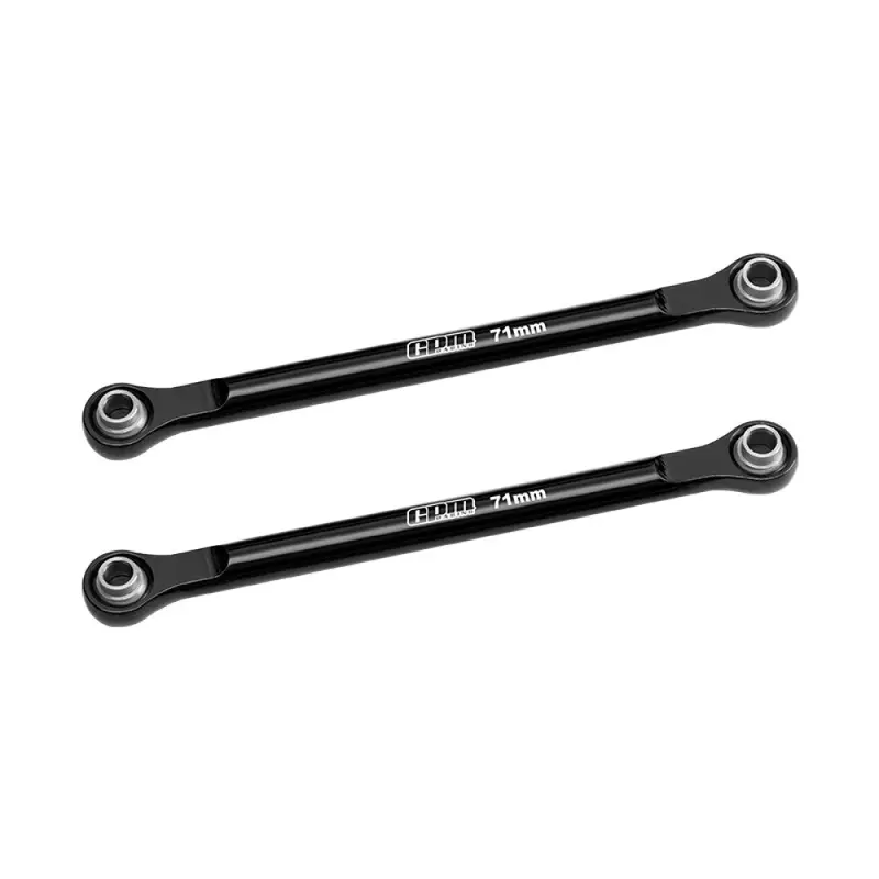 Aluminum 7075-T6 Alloy Front Steering Toe Links For Traxxas 1/16 Mini Xrt Vxl-3S 108076-1 Monster Truck Upgrades - Black 1