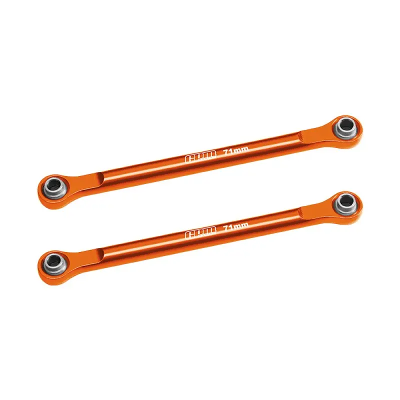 Aluminum 7075-T6 Alloy Front Steering Toe Links For Traxxas 1/16 Mini Xrt Vxl-3S 108076-1 Monster Truck Upgrades - Orange 1