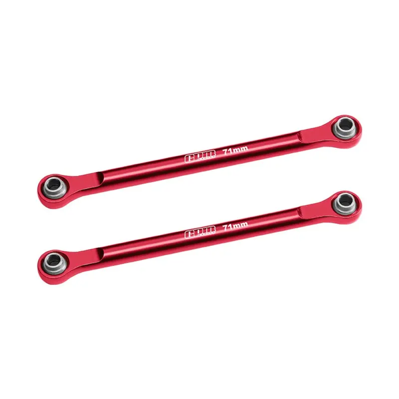 Aluminum 7075-T6 Alloy Front Steering Toe Links For Traxxas 1/16 Mini Xrt Vxl-3S 108076-1 Monster Truck Upgrades - Red 1