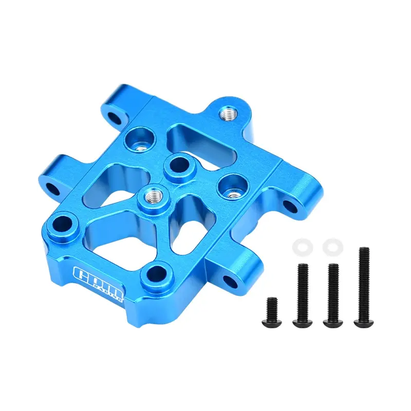 Aluminum 7075-T6 Alloy Front Suspension Pin Mount For Tamiya 1:10 Dt-04 R/C Fighter Nxgen-58741 Upgrades - Sky Blue 1