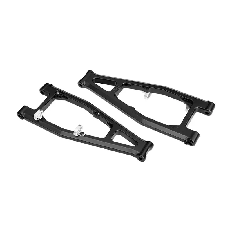 Aluminum 7075-T6 Alloy Front Upper Suspension Arms For Traxxas 1/6 Funco Pro Scale 2Wd Sand Car 8S-109076-4 Upgrades - Black 1