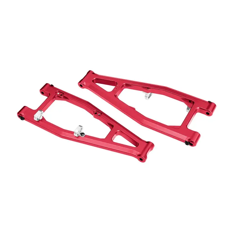 Aluminum 7075-T6 Alloy Front Upper Suspension Arms For Traxxas 1/6 Funco Pro Scale 2Wd Sand Car 8S-109076-4 Upgrades - Red 1