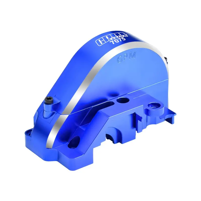 Aluminum 7075-T6 Alloy Oversized Transmission Gear Covers For Traxxas 1/6 Funco Pro Scale 2Wd Sand Car 8S-109076-4 Upgrades - Blue 1