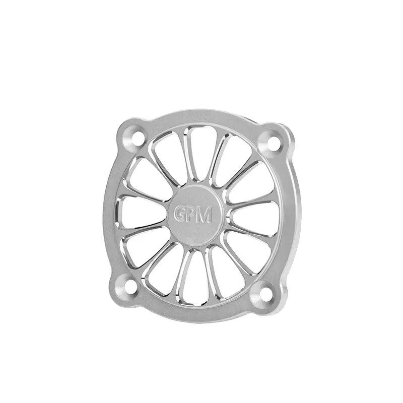 Aluminum 7075-T6 Alloy Rc Cooling Fan Cover 40X40mm (3Mm Hole Spacing) - Silver 1