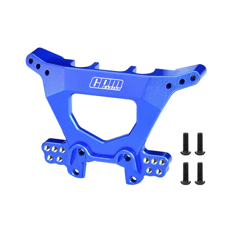 Aluminum 7075-T6 Alloy Rear Shock Tower For Traxxas 1/8 Jato 4X4 Vxl Bl-2S Racing Buggy Upgrades - Blue 1