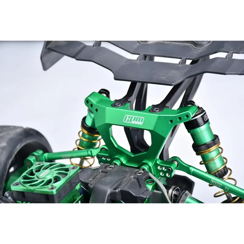 Aluminum 7075-T6 Alloy Rear Shock Tower For Traxxas 1/8 Jato 4X4 Vxl Bl-2S Racing Buggy Upgrades - Green 2