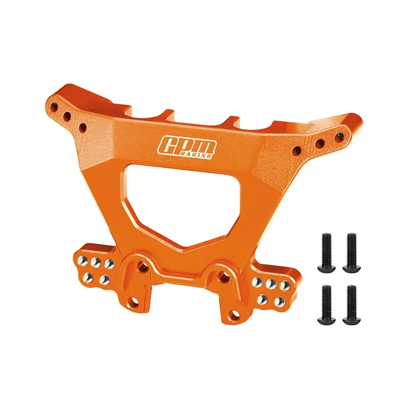 Aluminum 7075-T6 Alloy Rear Shock Tower For Traxxas 1/8 Jato 4X4 Vxl Bl-2S Racing Buggy Upgrades - Orange 1