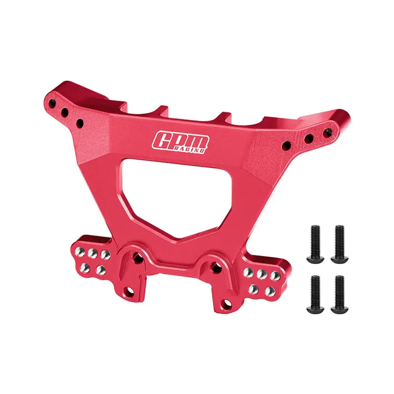 Aluminum 7075-T6 Alloy Rear Shock Tower For Traxxas 1/8 Jato 4X4 Vxl Bl-2S Racing Buggy Upgrades - Red 1
