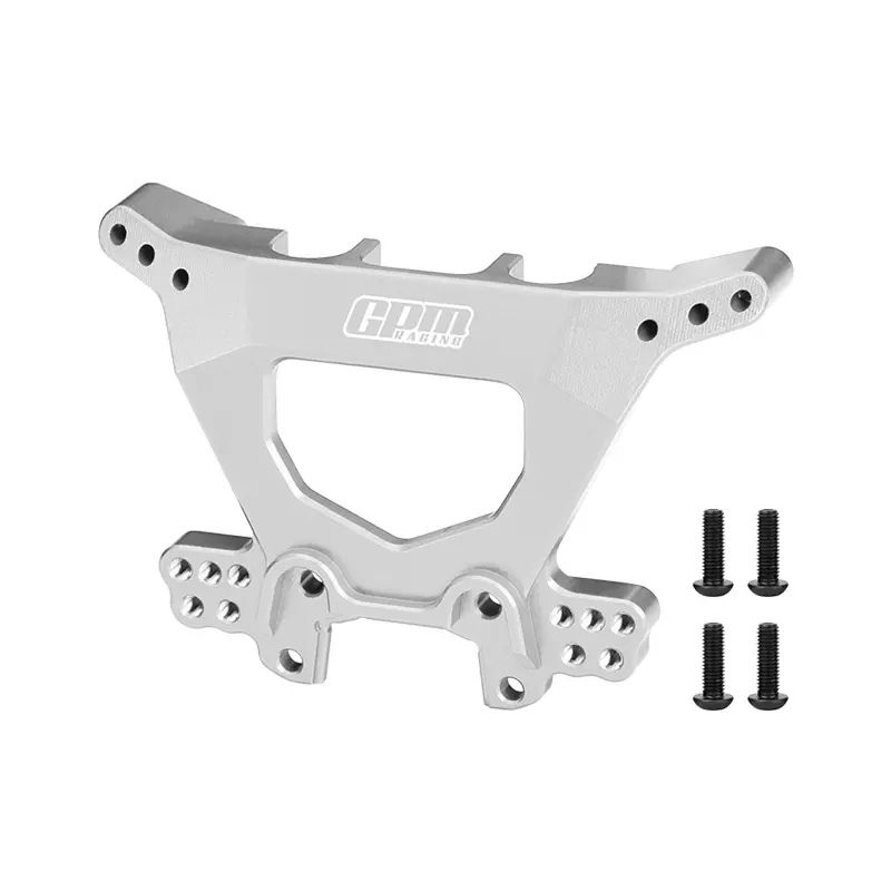 Aluminum 7075-T6 Alloy Rear Shock Tower For Traxxas 1/8 Jato 4X4 Vxl Bl-2S Racing Buggy Upgrades - Silver 1