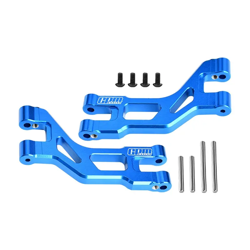 Aluminum 7075-T6 Alloy Rear Upper Suspension Arms For Tamiya 1:10 Dt-04 R/C Fighter Nxgen-58741 Upgrades - Sky Blue 1