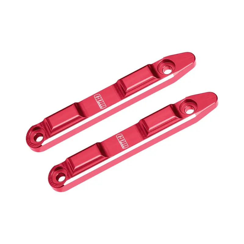 Aluminum 7075-T6 Alloy Roof Skid Set For Arrma 1/8 Mojave 4X4 4S Blx Desert Truck-Ara4404 Upgrades - Red 1