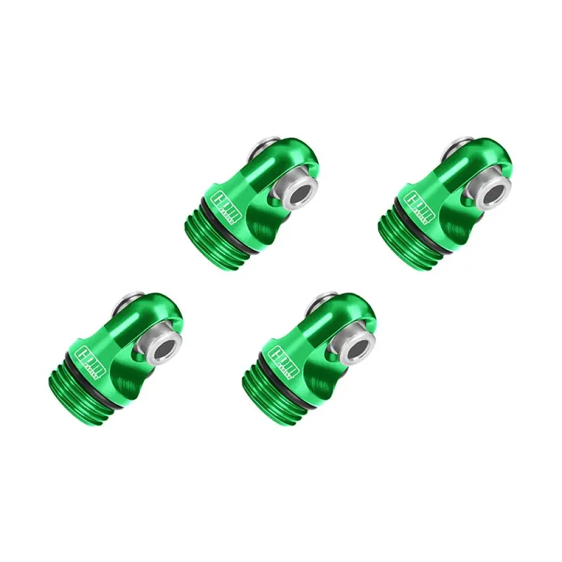 Aluminum 7075-T6 Alloy Shock Cap For Vanquish 1/10 H10 Optic Kit Rock Crawler Kit-Vps09027 Upgrades - Green 1