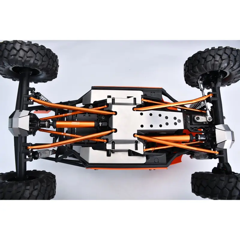 Aluminum 7075-T6 Alloy Upper Link Bar Set For Vanquish 1:10 H10 Optic Kit / Yokohama Rtr / Sparco Rtr Rock Crawler Upgrades - Red 2