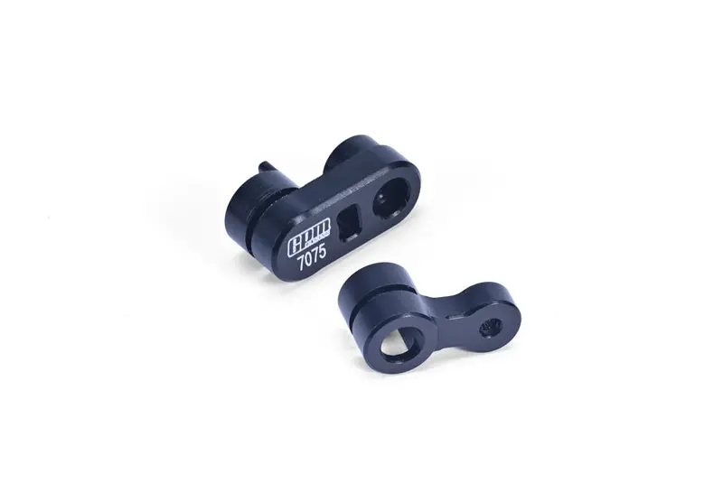 Aluminum 7075-T6 Brake Caliper Servo Arm Set 20T For Losi 1:4 Promoto-Mx Motorcycle Dirt Bike Rtr Fxr Los06000 Los06002 Upgrades - Black 1