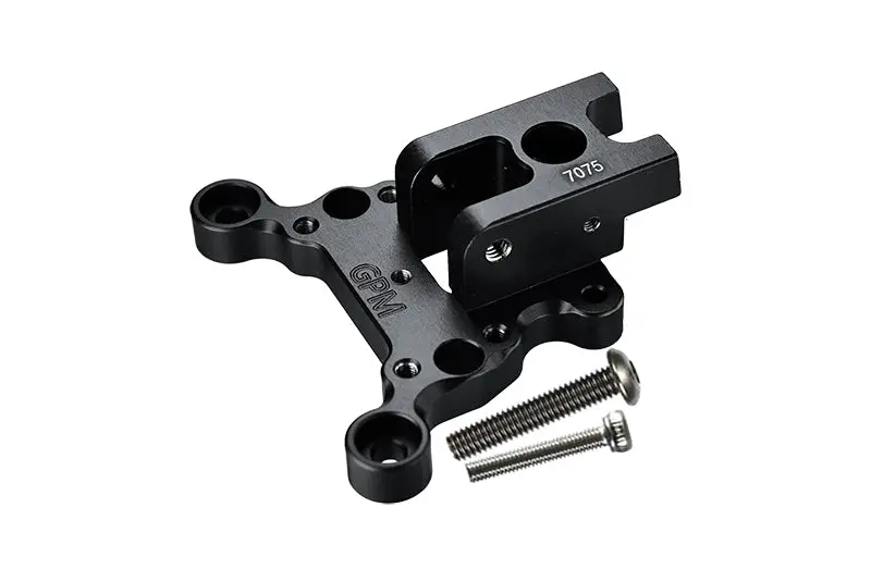 Aluminum 7075-T6 Center Brace Front Mount For Arrma 1:8 Kraton / Notorious / Outcast / Talion / Kraton V5 / Notorious V5 / 1:7 Infraction / Infraction V2 / Limitless / Limitless V2 / Mojave - Black 1