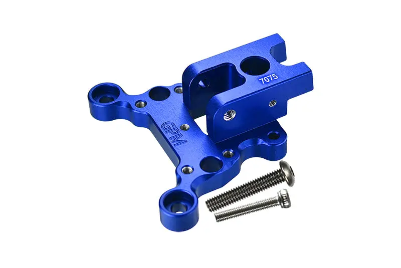 Aluminum 7075-T6 Center Brace Front Mount For Arrma 1:8 Kraton / Notorious / Outcast / Talion / Kraton V5 / Notorious V5 / 1:7 Infraction / Infraction V2 / Limitless / Limitless V2 / Mojave - Blue 1