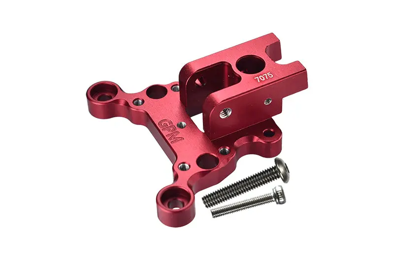 Aluminum 7075-T6 Center Brace Front Mount For Arrma 1:8 Kraton / Notorious / Outcast / Talion / Kraton V5 / Notorious V5 / 1:7 Infraction / Infraction V2 / Limitless / Limitless V2 / Mojave - Red 1