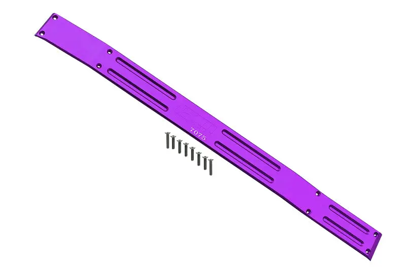 Aluminum 7075-T6 Chassis Plate For Traxxas 1:5 Xrt 8S Monster Truck 78086-4 Upgrade Parts - Purple 1