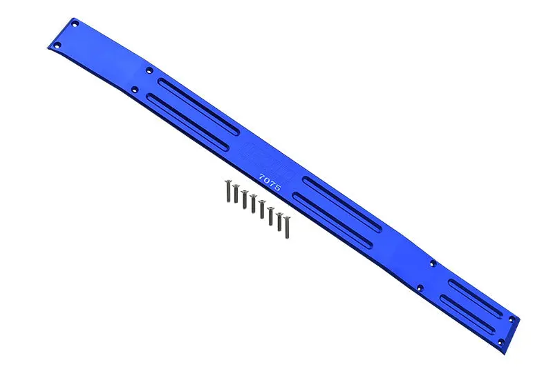 Aluminum 7075-T6 Chassis Plate For Traxxas 1:5 Xrt 8S Monster Truck 78086-4 Upgrades - Blue 1