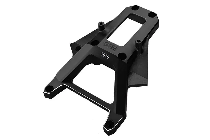 Aluminum 7075-T6 Front Bulkhead Cover Set For Traxxas 1:5 Xrt 8S Monster Truck 78086-4 Upgrades - Black 1