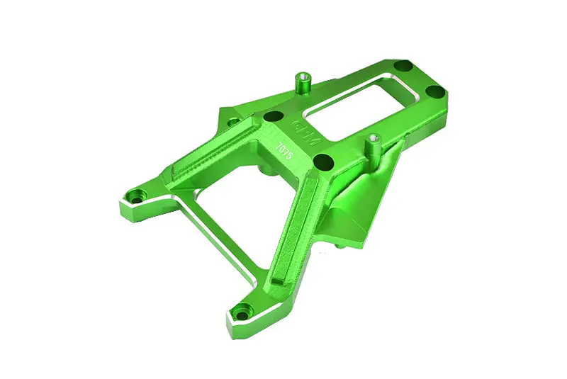 Aluminum 7075-T6 Front Bulkhead Cover Set For Traxxas 1:5 Xrt 8S Monster Truck 78086-4 Upgrades - Green 1