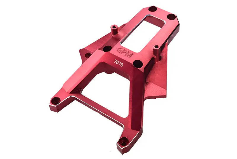 Aluminum 7075-T6 Front Bulkhead Cover Set For Traxxas 1:5 Xrt 8S Monster Truck 78086-4 Upgrades - Red 1