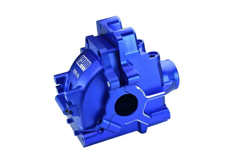 Aluminum 7075-T6 Front Or Rear Gear Box For Traxxas 1/8 4Wd Sledge Monster Truck 95076-4 Upgrades - Blue 2