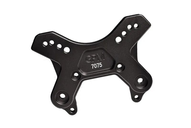 Aluminum 7075-T6 Front Shock Tower For Arrma 1:8 Typhon 6S Blx / Typhon 6S V5 Upgrades - Black 1