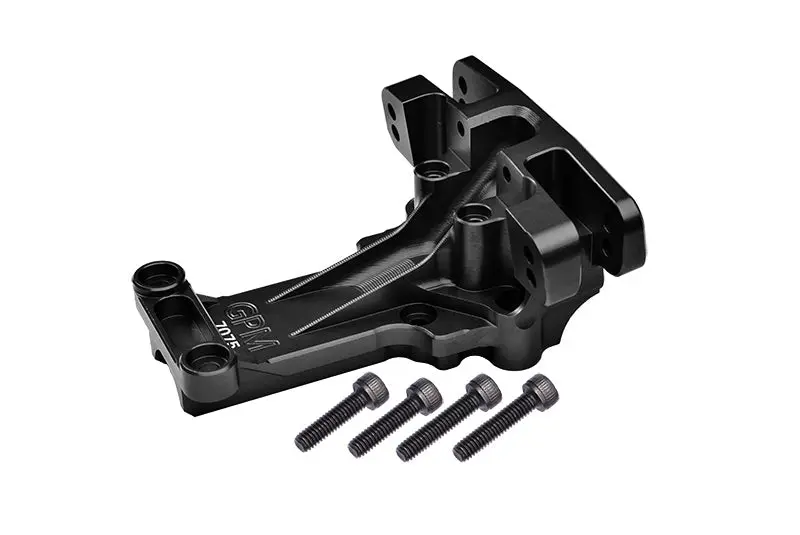 Aluminum 7075-T6 Front Upper Bulkhead For 1:5 Traxxas X Maxx 6S / X Maxx 8S / Xrt 8S Monster Truck Upgrades - Black 1