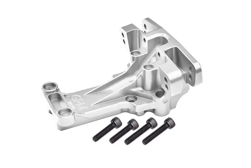 Aluminum 7075-T6 Front Upper Bulkhead For 1:5 Traxxas X Maxx 6S / X Maxx 8S / Xrt 8S Monster Truck Upgrades - Silver 1