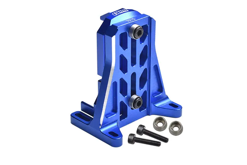 Aluminum 7075-T6 Motor Fixing Mount For 1:5 Traxxas X Maxx 6S / X Maxx 8S / Xrt 8S Monster Truck Upgrades - Blue 1