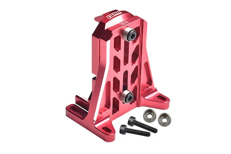 Aluminum 7075-T6 Motor Fixing Mount For 1:5 Traxxas X Maxx 6S / X Maxx 8S / Xrt 8S Monster Truck Upgrades - Red 1