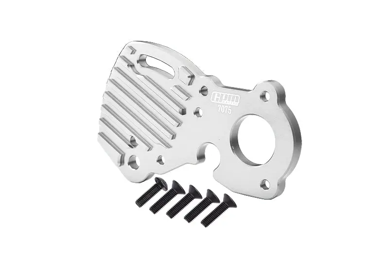 Aluminum 7075-T6 Motor Plate For Traxxas 1/10 E-Revo 2.0 Vxl Brushless 86086-4 Upgrades - Silver 1