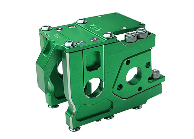 Aluminum 7075-T6 Quick Release Motor Base For Traxxas 1/8 4Wd Sledge Monster Truck 95076-4 Upgrades - Green 1