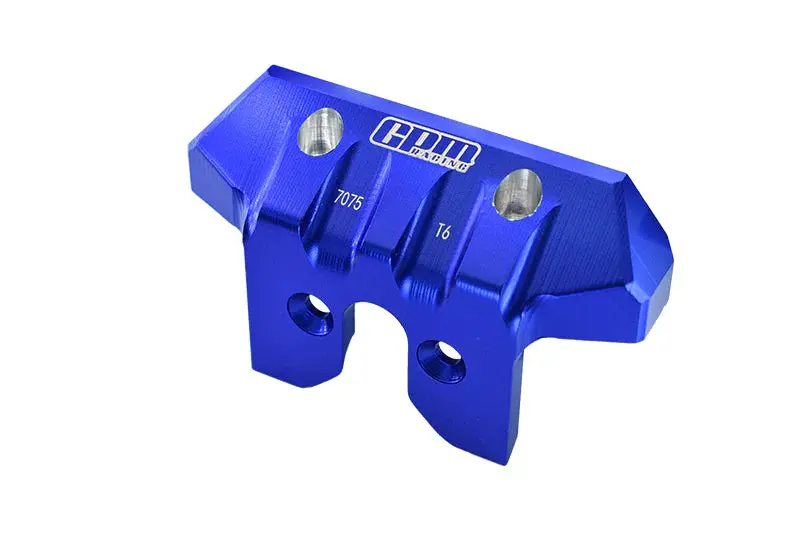 Aluminum 7075-T6 Rear Bumper For Traxxas 1/8 4Wd Sledge Monster Truck 95076-4 Upgrades - Blue 1