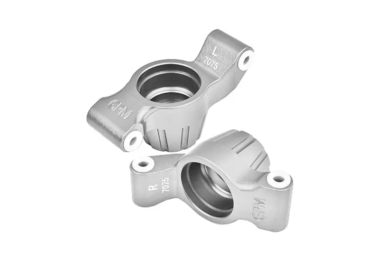 Aluminum 7075-T6 Rear Stub Axle Carriers For Traxxas 1:10 4Wd Maxx 89076-4 / 4Wd Maxx With Widemaxx 89086-4 / 1:8 4Wd Maxx Slash 6S 102076-4 Upgrades - Silver 1