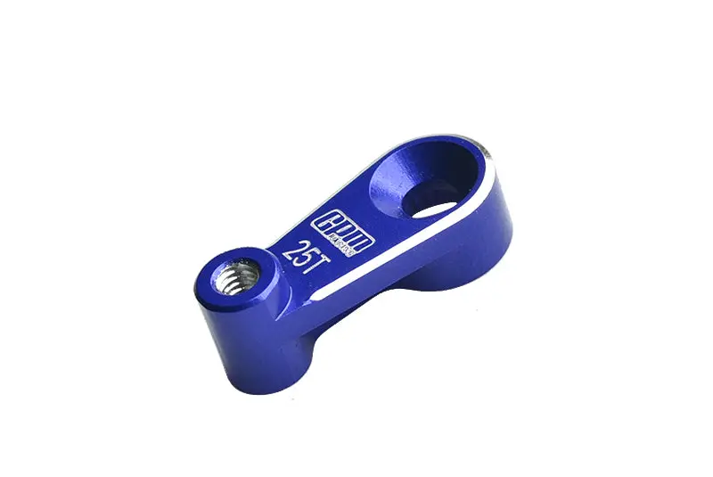 Aluminum 7075-T6 Servo Horn 25T For Traxxas 1:18 Trx4m Ford Bronco Crawler 97074-1 / Trx4m Land Rover Defender 97054-1 / Trx4m K10 High Trail Crawler 97064-1 Upgrades - Blue 1