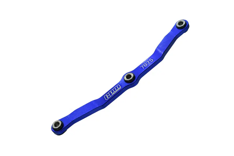 Aluminum 7075-T6 Steering Link Rod For Traxxas 1:18 Trx4m Ford Bronco Crawler 97074-1 / Trx4m Land Rover Defender 97054-1 / Trx4m K10 High Trail Crawler 97064-1 Upgrades - Blue 1