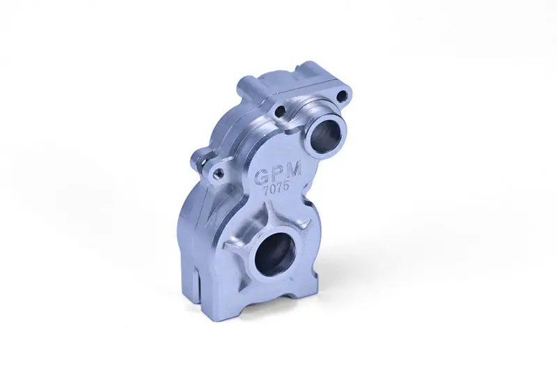 Aluminum 7075-T6 Transmission Housing Set For Tamiya 1:10 R/C 58719 Bbx Bb-01 Upgrade Parts - Silver 1