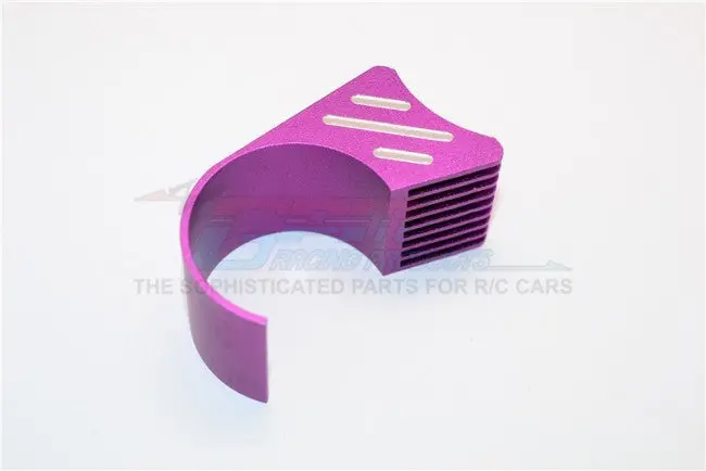 Aluminum 9Fins Motor Heat Sink - 1Pc Purple 1