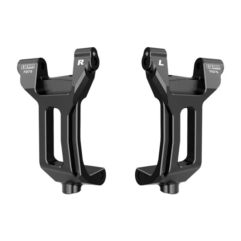Aluminum Alloy Front Caster Blocks For Traxxas 1/6 Funco Pro Scale 2Wd Sand Car 8S-109076-4 Upgrades - Black 1