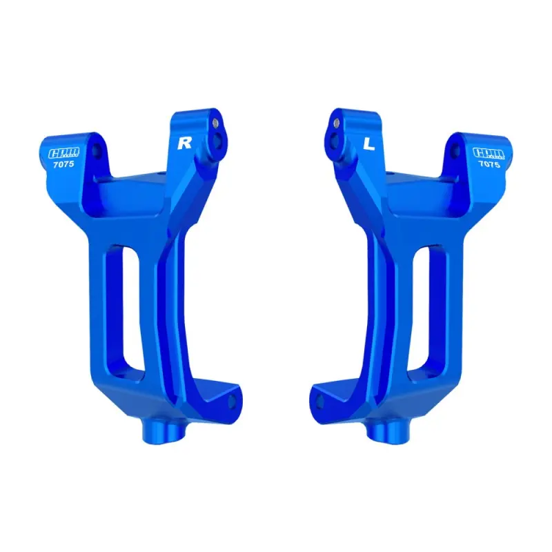 Aluminum Alloy Front Caster Blocks For Traxxas 1/6 Funco Pro Scale 2Wd Sand Car 8S-109076-4 Upgrades - Blue 1