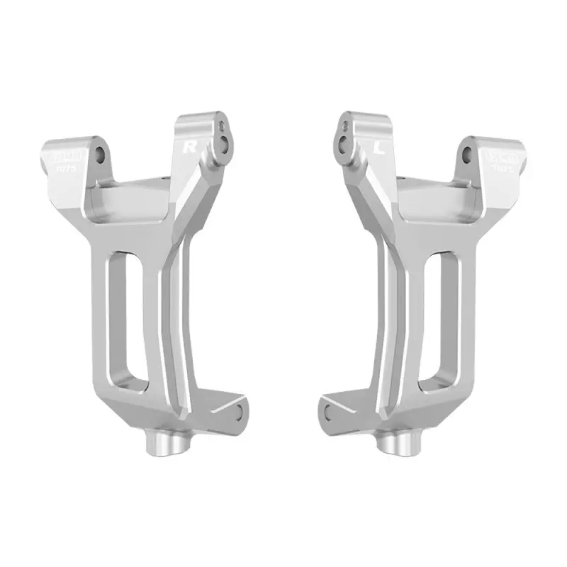Aluminum Alloy Front Caster Blocks For Traxxas 1/6 Funco Pro Scale 2Wd Sand Car 8S-109076-4 Upgrades - Silver 1